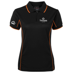 Ladies Fit Piping Polo - TUG